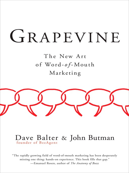 Title details for Grapevine by Dave Balter - Available
